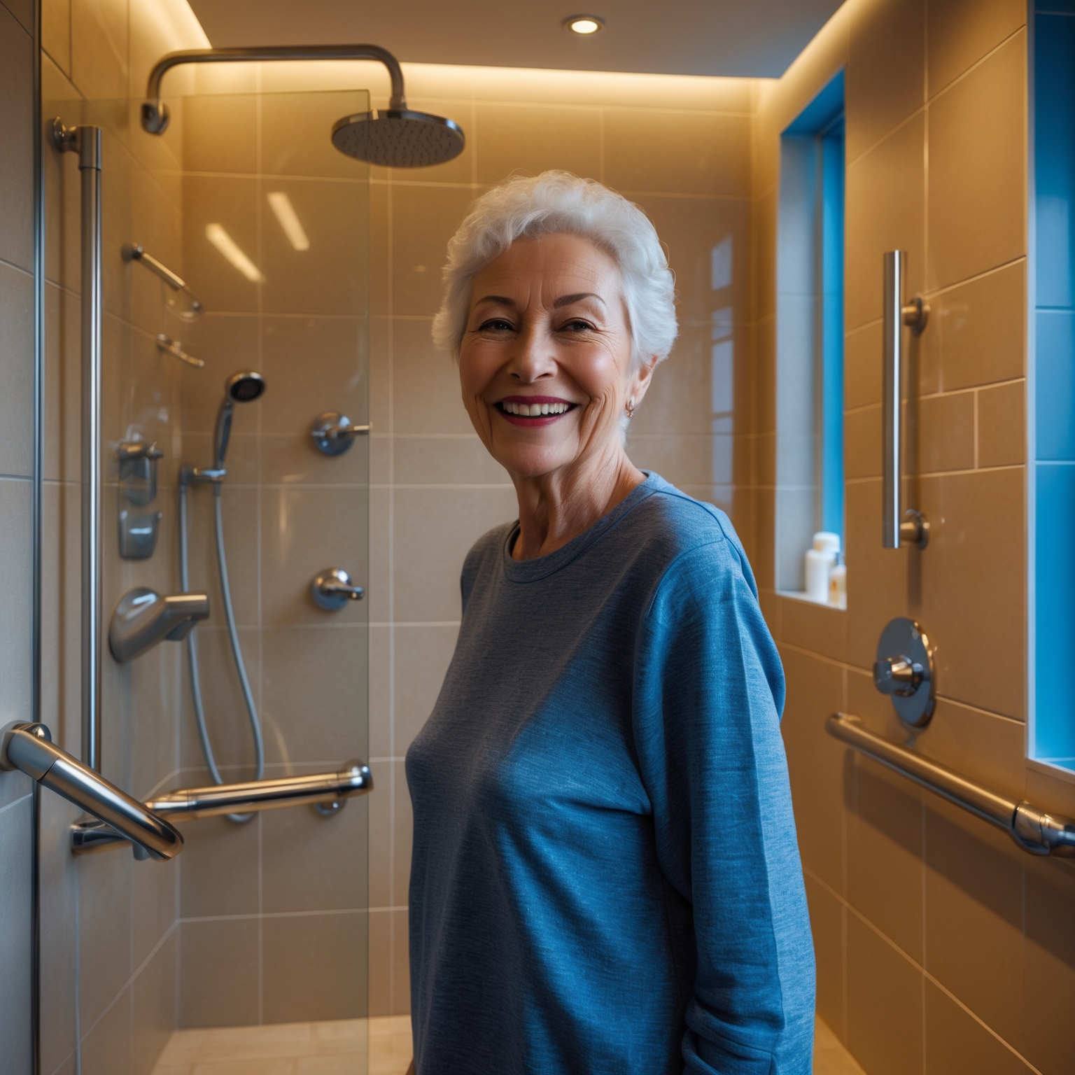 Barrierefreie Dusche: Umbau und Sicherheit